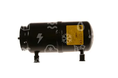 sběrač chladiva, 28 BAR,  1,5 l, vstup 10 mm ODS, výstup 10 mm, M8,